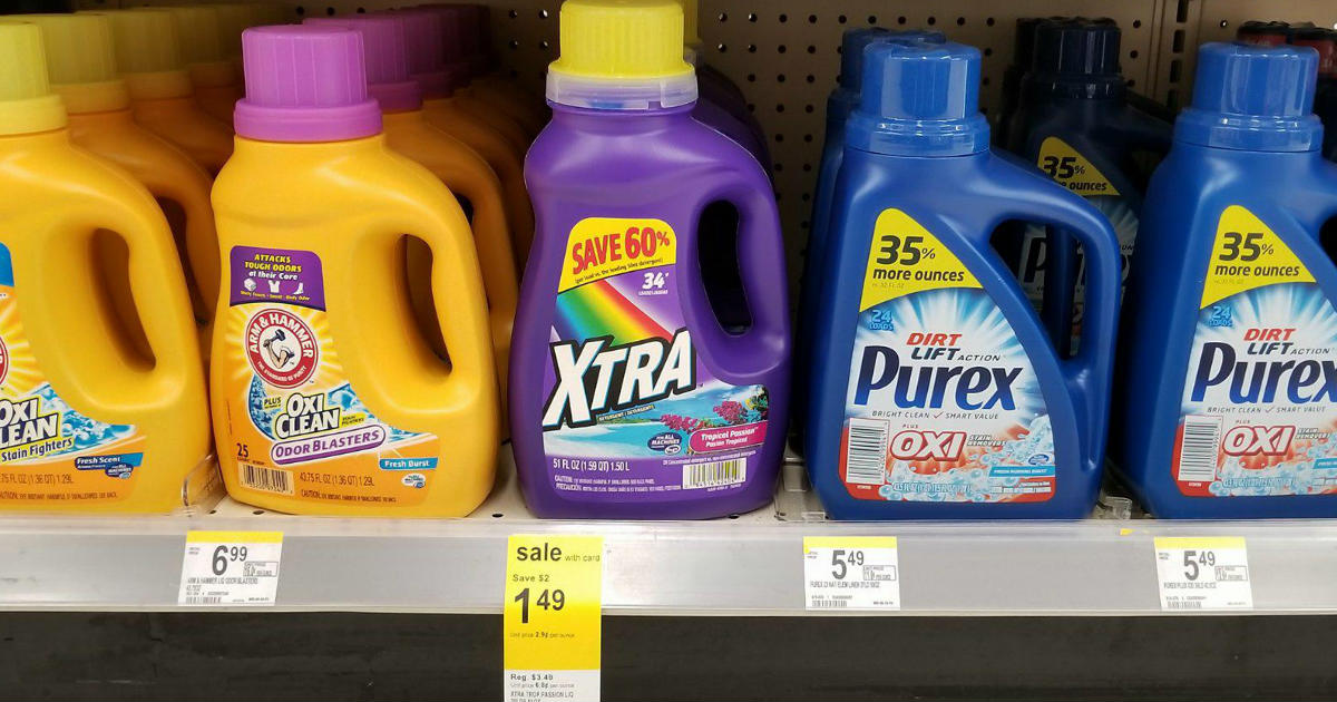 Xtra Laundry Detergent deal at Walgreens