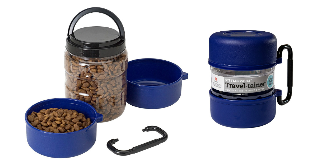 Pet Food Travel Container deal at Amazon