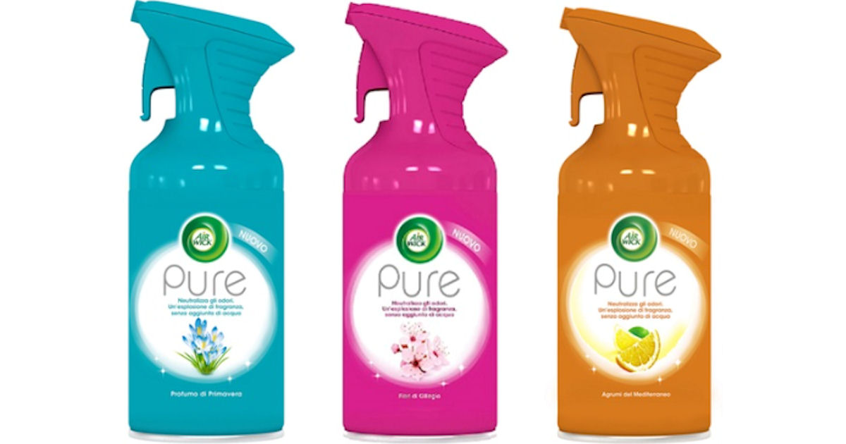 Free Air Wick Pure Aerosol or Freshmatic Product After Rebate Free