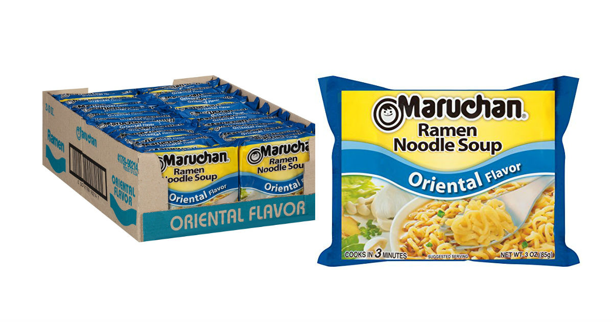 Maruchan Oriental Ramen Noodle Soup deal at Amazon