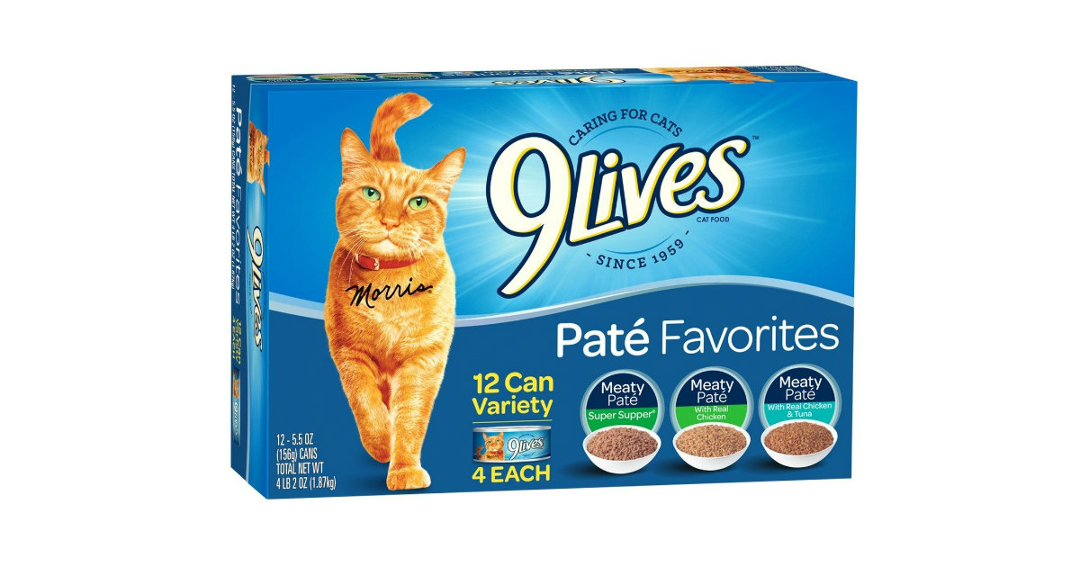 9Lives Paté Favorites deal at Amazon