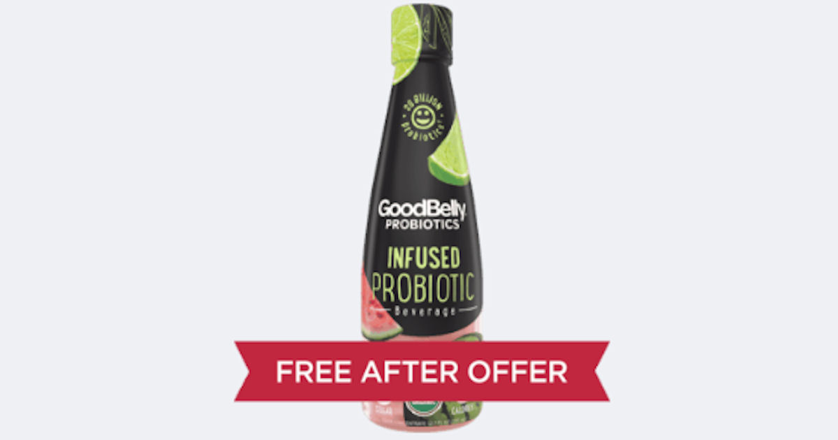 FREE GoodBelly Probiotics Infu...