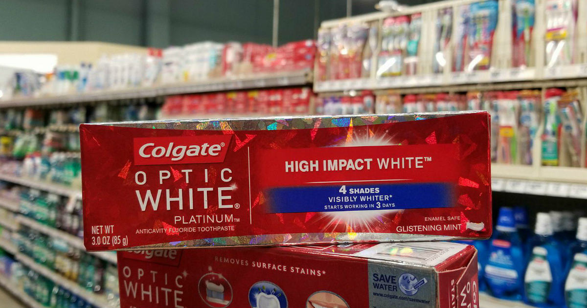 FREE Colgate Optic White Toothpaste at Walgreens