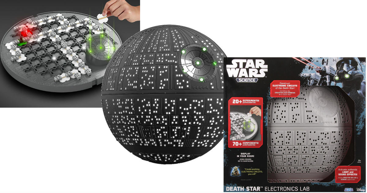 Uncle Milton Death Star Electronics Lab Kit Star Wars toy deal