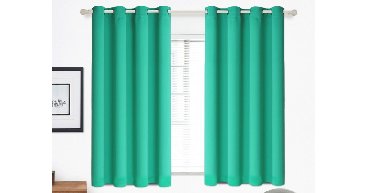 Blackout Curtains (2 Panels) Only $9.90 Shipped - Daily Deals & Coupons