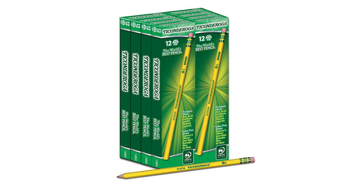 Ticonderoga pencils deal at Amazon