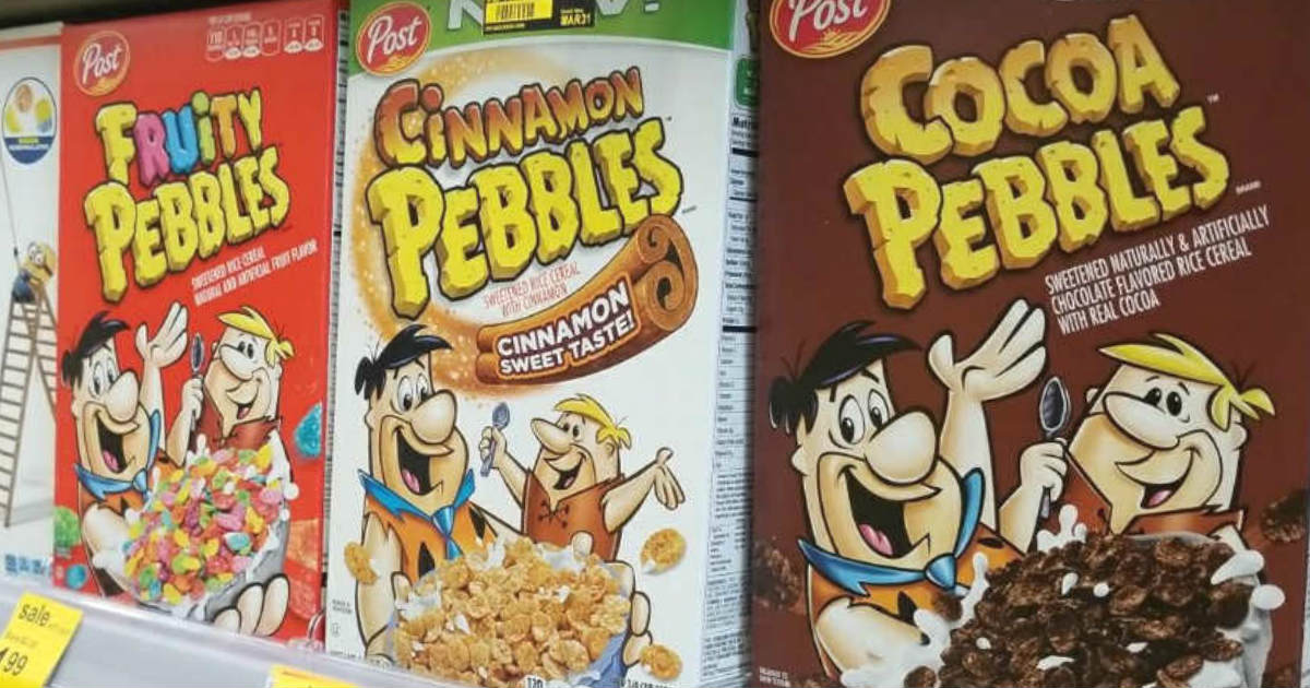 Honey Bunches of Oats, Fruity Pebbles cereal deal at CVS