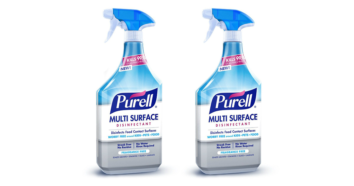 Purell Multi-Surface Disinfectant at Amazon