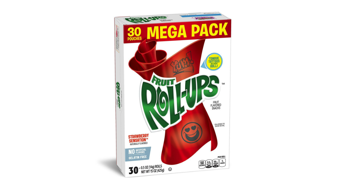 Fruit Roll Ups deal at Amazon