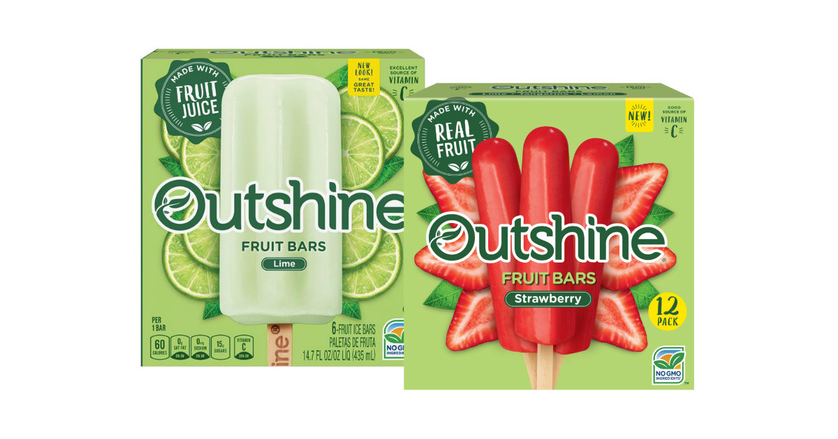 Outshine Frozen Fruit Bars Only $1.39 at Target (Reg. $3.99)
