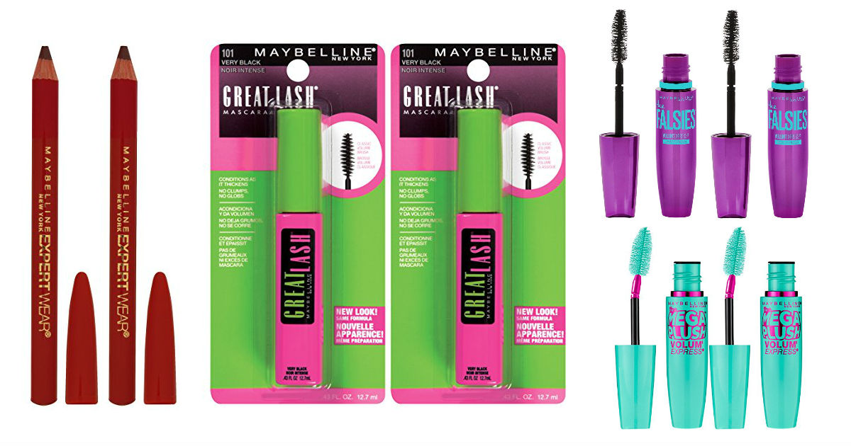 4 Off Coupon for Maybelline Eye Cosmetics on Amazon Daily Deals