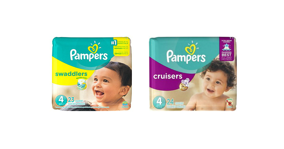 Pampers Swaddlers and Cruisers deal at Walgreens