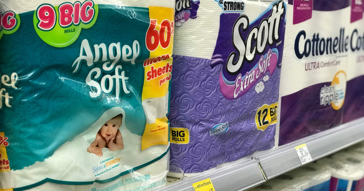 Angel Soft Bath Tissue only $2.49 at Walgreens