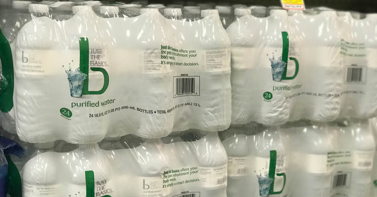 Just the Basics Water 24 Pack Just $2.49 at CVS