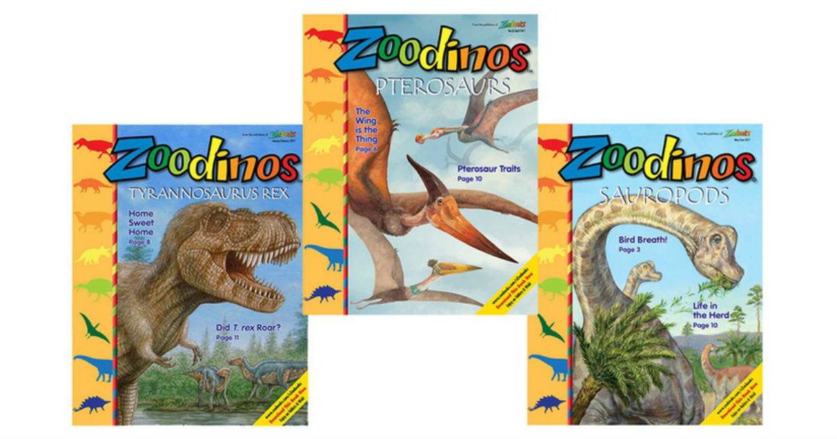 Zoodinos Magazine for ONLY $1