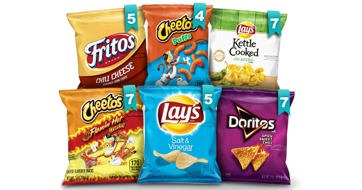Frito-Lay Bold Mix Variety Pk 35-ct ONLY $8.03 at Amazon