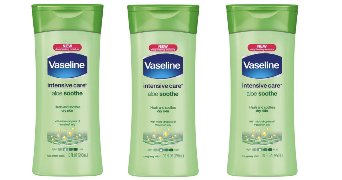 Vaseline Aloe Lotion ONLY $0.82 After Target Gift Card