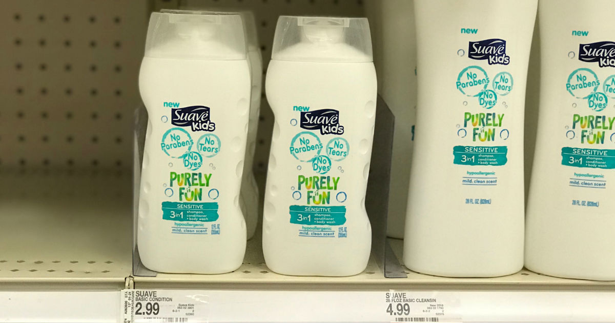 Suave Purely Fun 3-in-1 Shampoo at Target