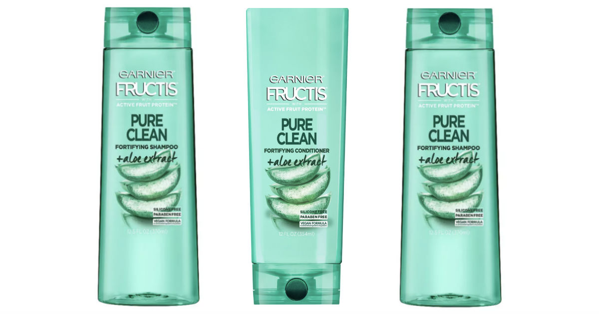 Garnier Fructis Pure Clean Shampoo ONLY $0.99 at Target
