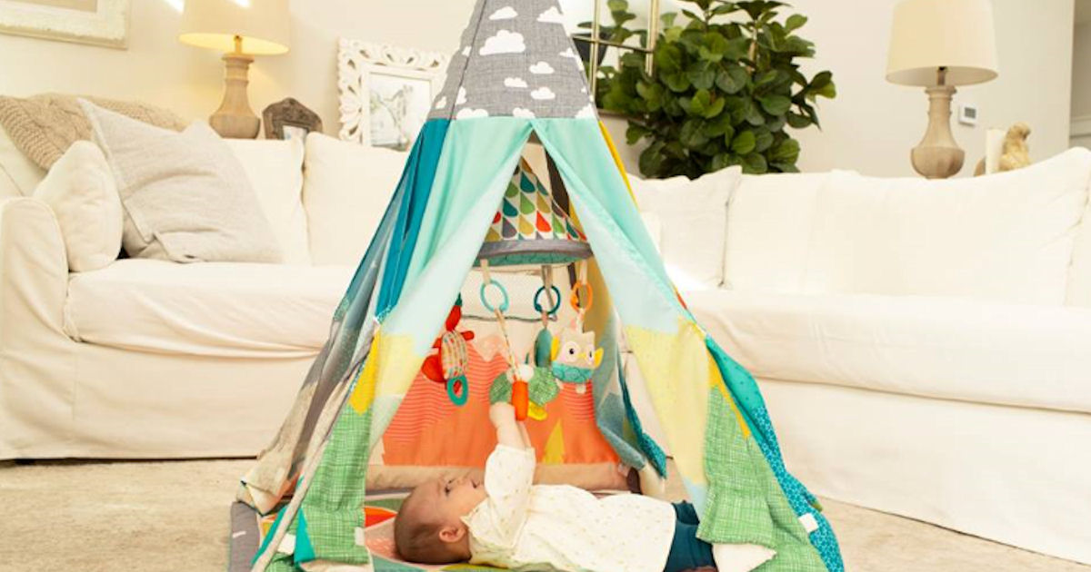 infantino teepee play gym & fun