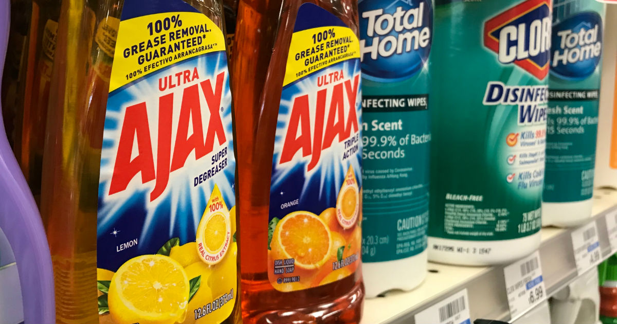 Ajax Liquid Dish Soap ONLY $0.49 at CVS