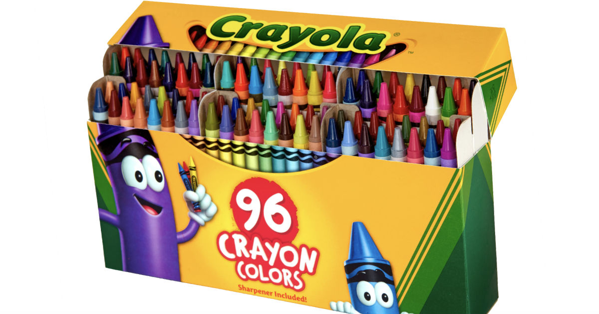 Crayola 96-Count Crayons ONLY $4.97 at Walmart