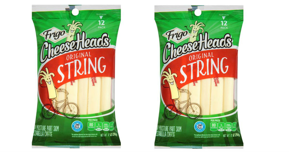 Frigo String Cheese Heads ONLY $1.82 at Target