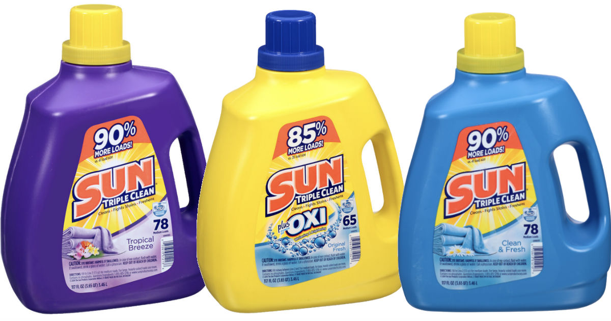 Sun Laundry Detergent ONLY $2.50 at Walgreens