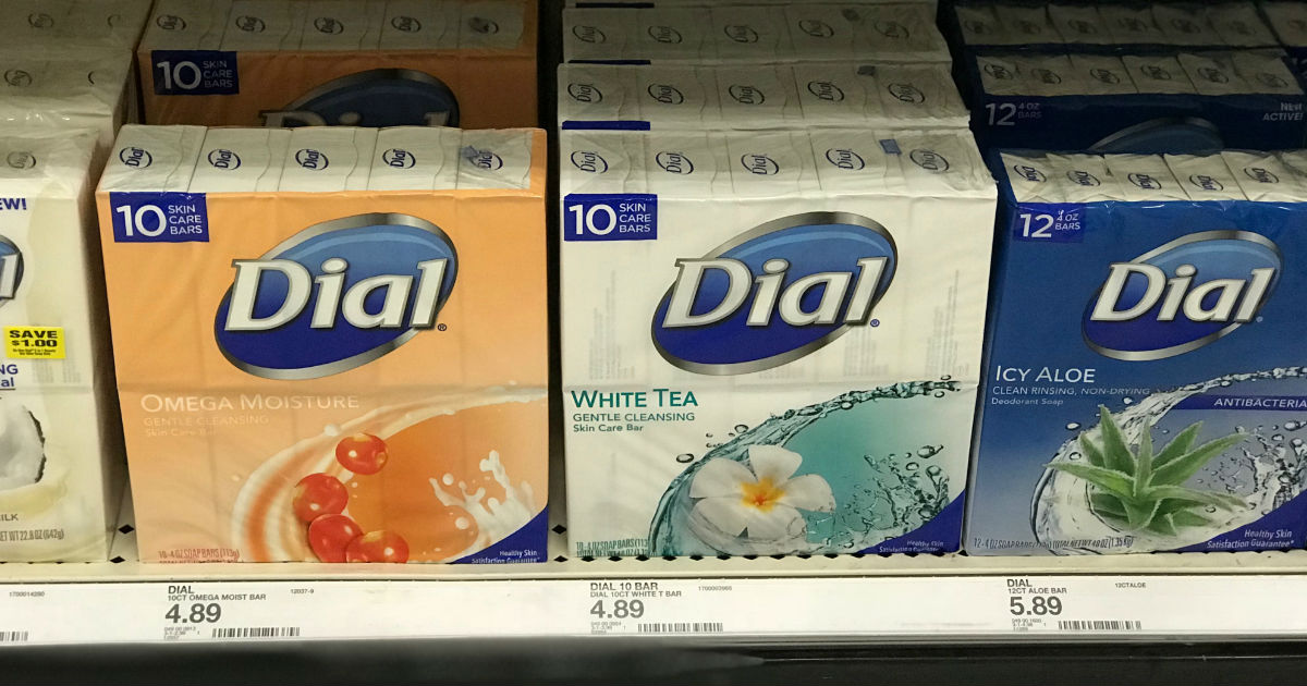 10PK Dial Soap Bars as Low as 1.59 After Target Gift Card Daily