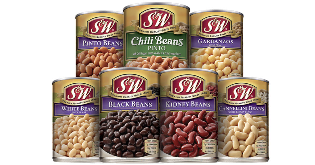 S&W Beans at Walmart