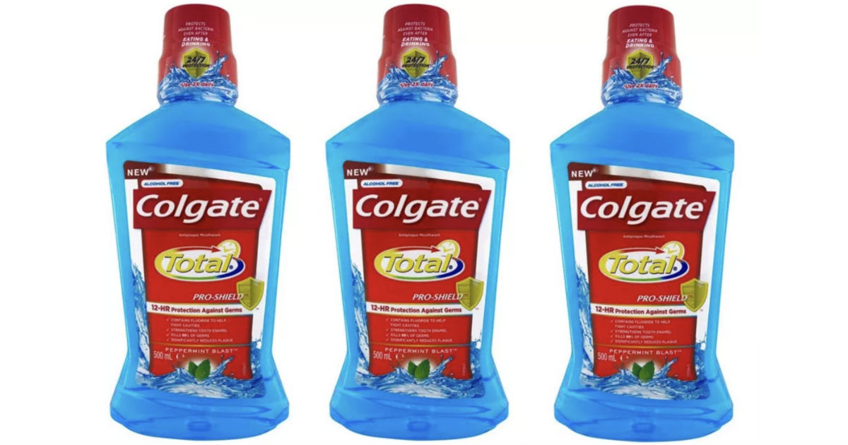 Colgate Total Mouthwash at CVS for 0.74 with Coupons Daily Deals