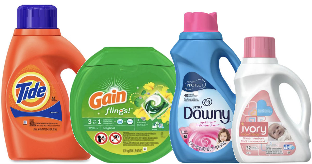 New Coupon - $3 Off TWO Tide, Gain, Downy, Bounce or Ivory Snow ...