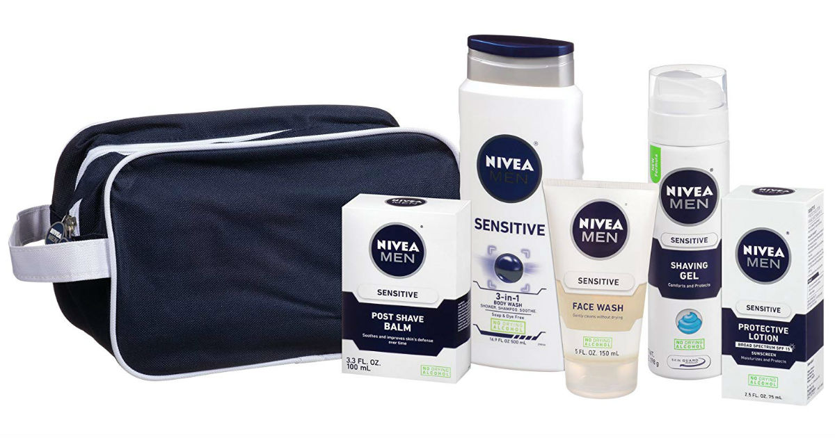 Nivea for Men Sensitive Collection Gift Set $12.50 Shipped