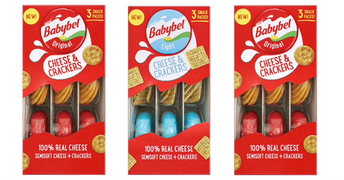 Babybel Cheese & Crackers ONLY $0.59 at Target