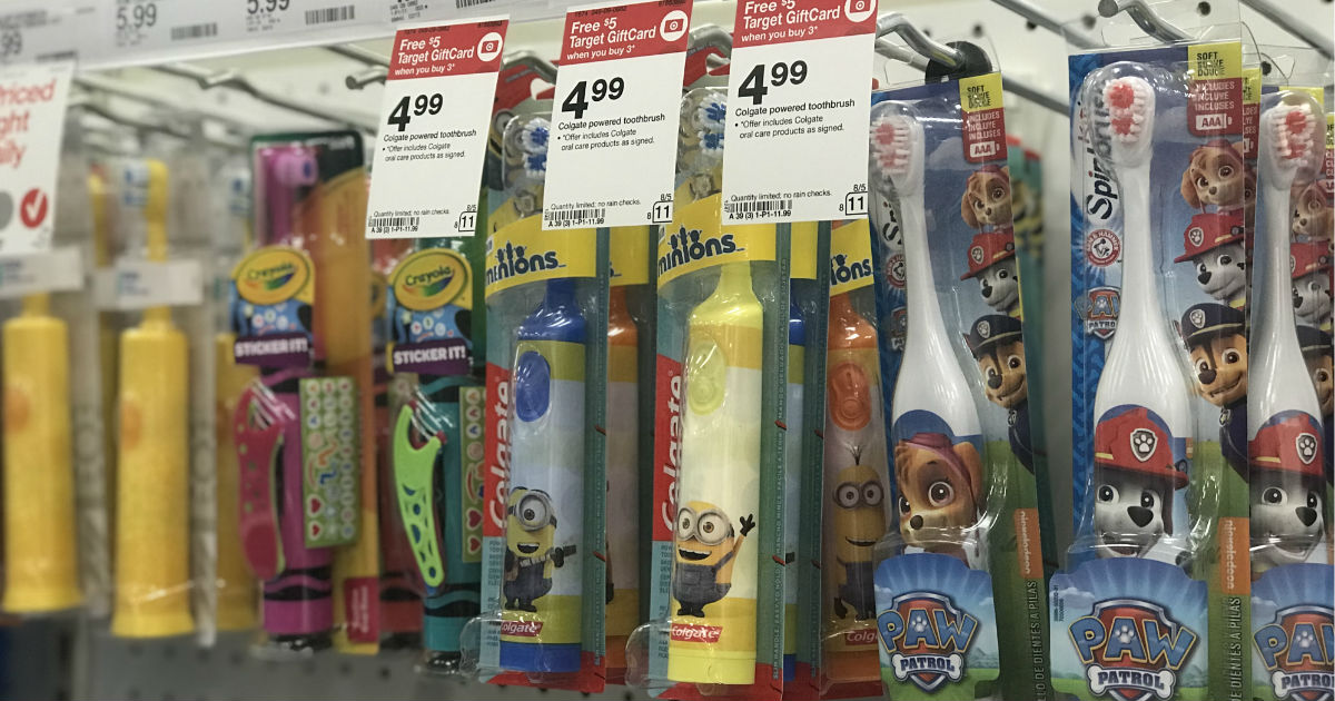 Colgate Kids' Power Toothbrush ONLY $1.57 at Target