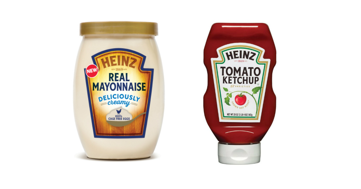 Heinz Ketchup and Mayo Only 0.63 Each at Walmart Daily Deals & Coupons