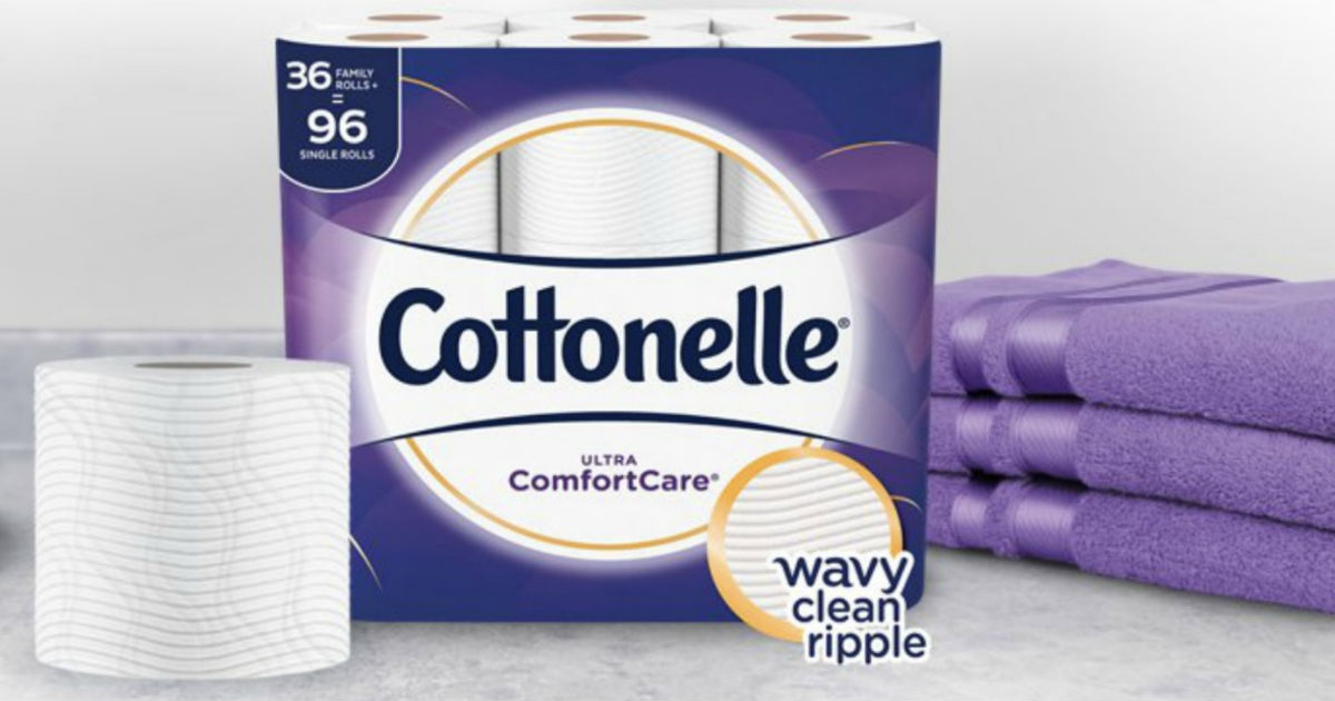 Cottonelle Toilet Paper Family Size 36-Pk ONLY $18.79 Shipped!