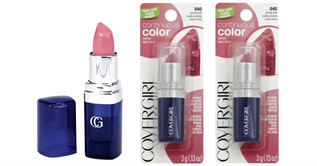 CoverGirl Continuous Color Lipstick ONLY $1.99 at CVS