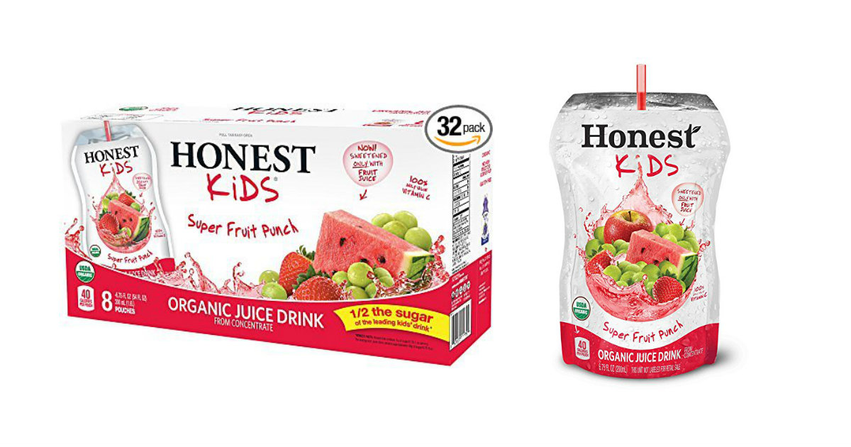 Honest Kids Organic Juice deal at Amazon