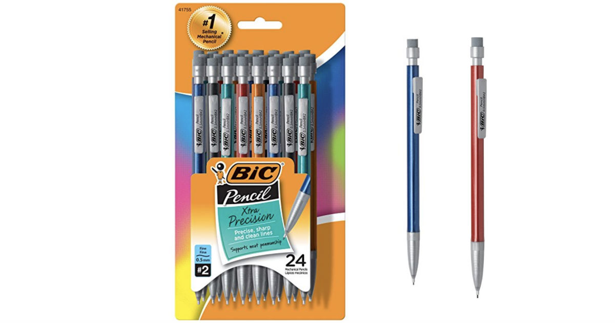 BIC Xtra-Precision Mechanical Pencils 24-Pack Only $3.15 Shipped