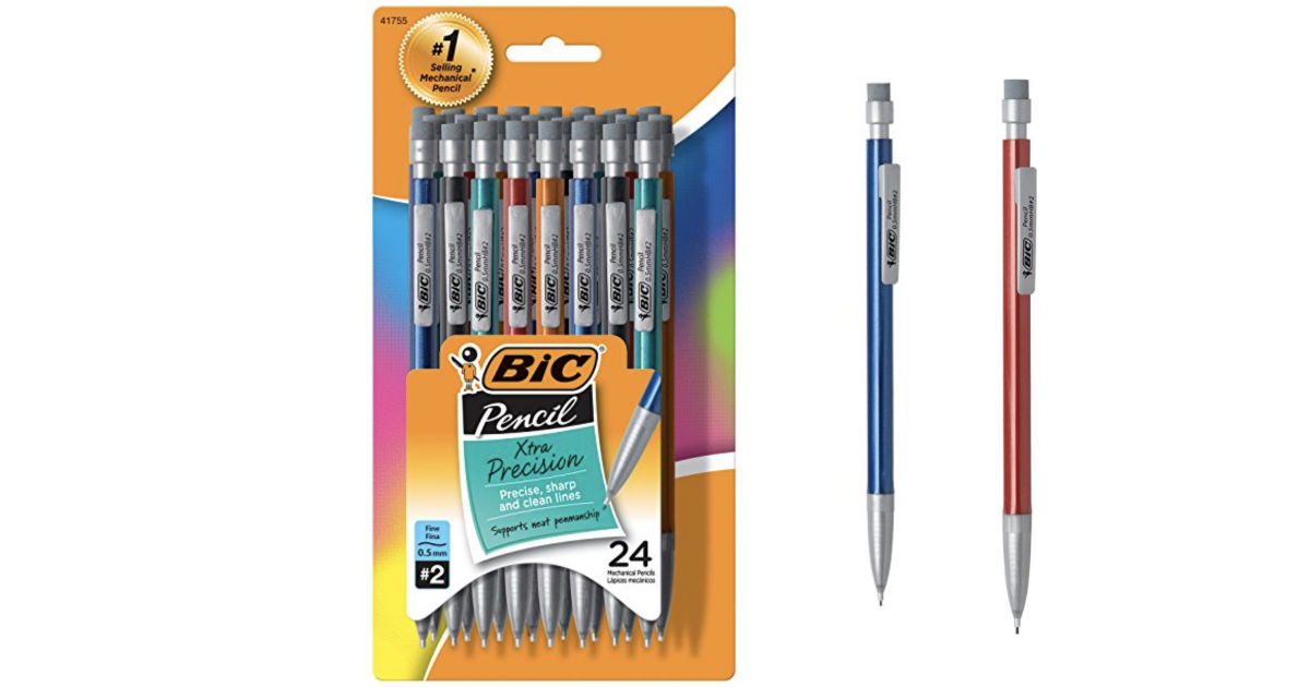 BIC XtraPrecision Mechanical Pencils 24Pack Only 3.15 Shipped