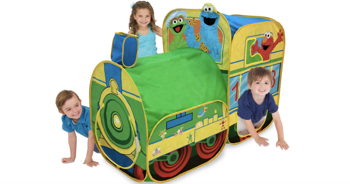 Playhut Sesame Street Express Train Play Tent ONLY $14.98 at Walmart
