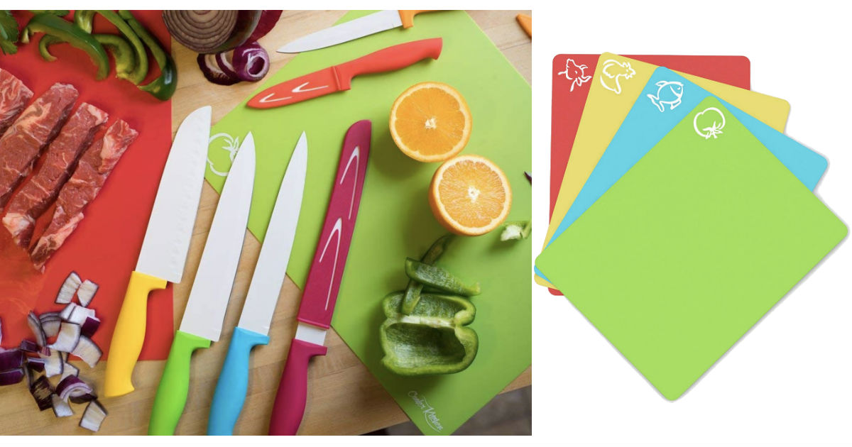 Cooler Kitchen Cutting Mats 4Pk ONLY 6.24 (Reg 15) at Amazon Daily