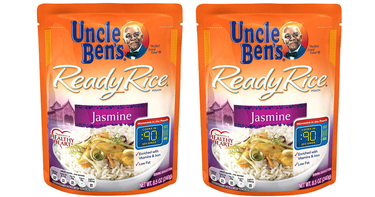 Uncle Bens Ready Rice Jasmine 12-Pack ONLY $16.78 at Amazon