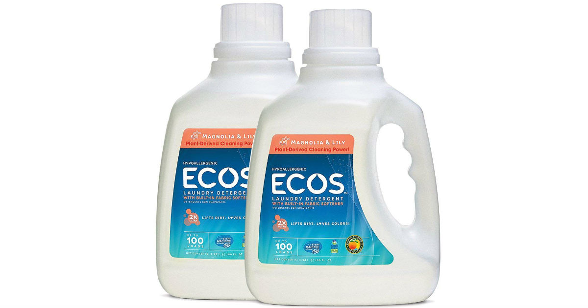 ECOS Laundry Detergent 100 oz Bottles ONLY $5 Each