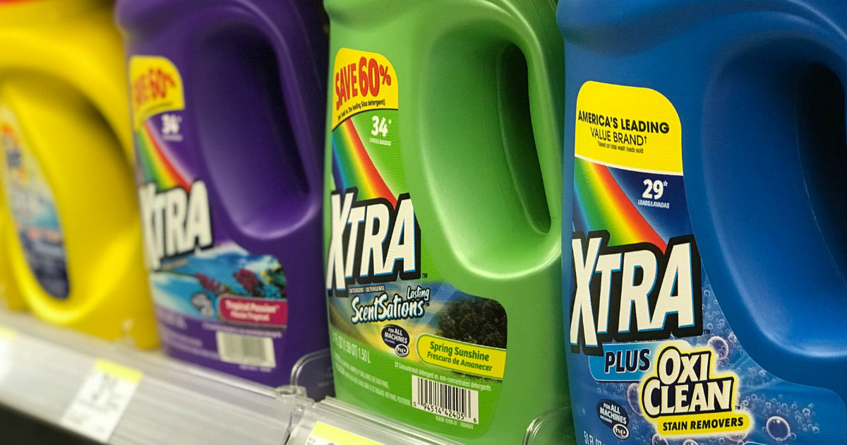 Xtra Liquid Detergent Only $1.49 at Walgreens