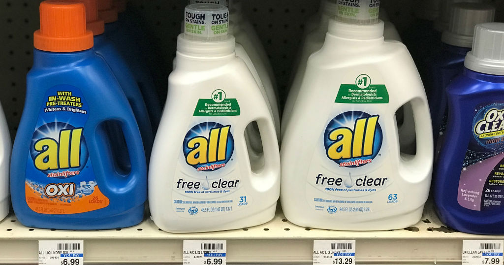 All Detergent Only 1.99 at CVS Starting 8/26 Daily Deals & Coupons