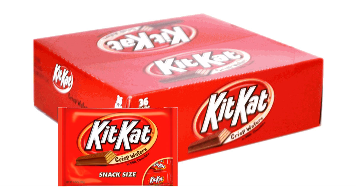 Kit Kat Chocolate Candy Bars (36Pack) ONLY 17.99 at Amazon Deals