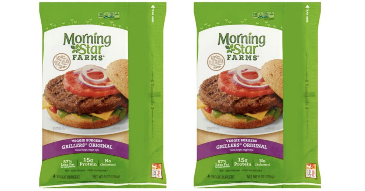 MorningStar Farms Veggie Burgers ONLY 2.60 at Target Daily Deals