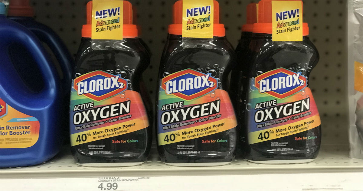 Clorox2 Active Oxygen Ultra Stain Remover ONLY $2.24 at Target